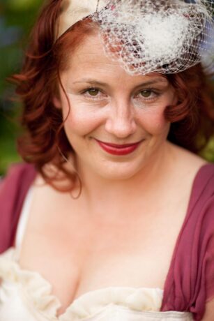 bride closeup