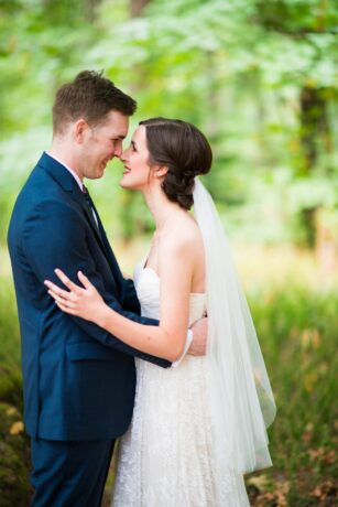 couple looking at one another